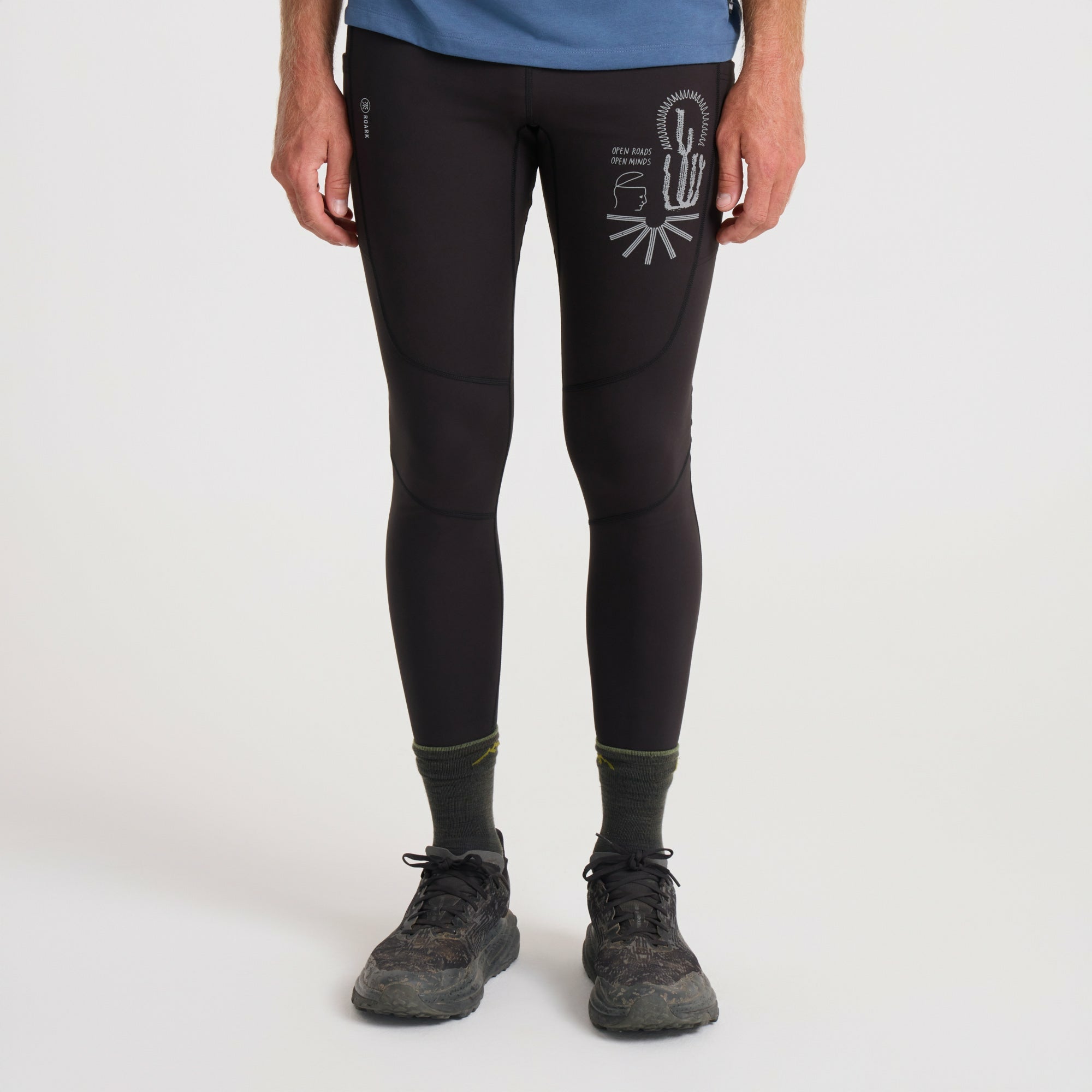 Elbert Tights in Black