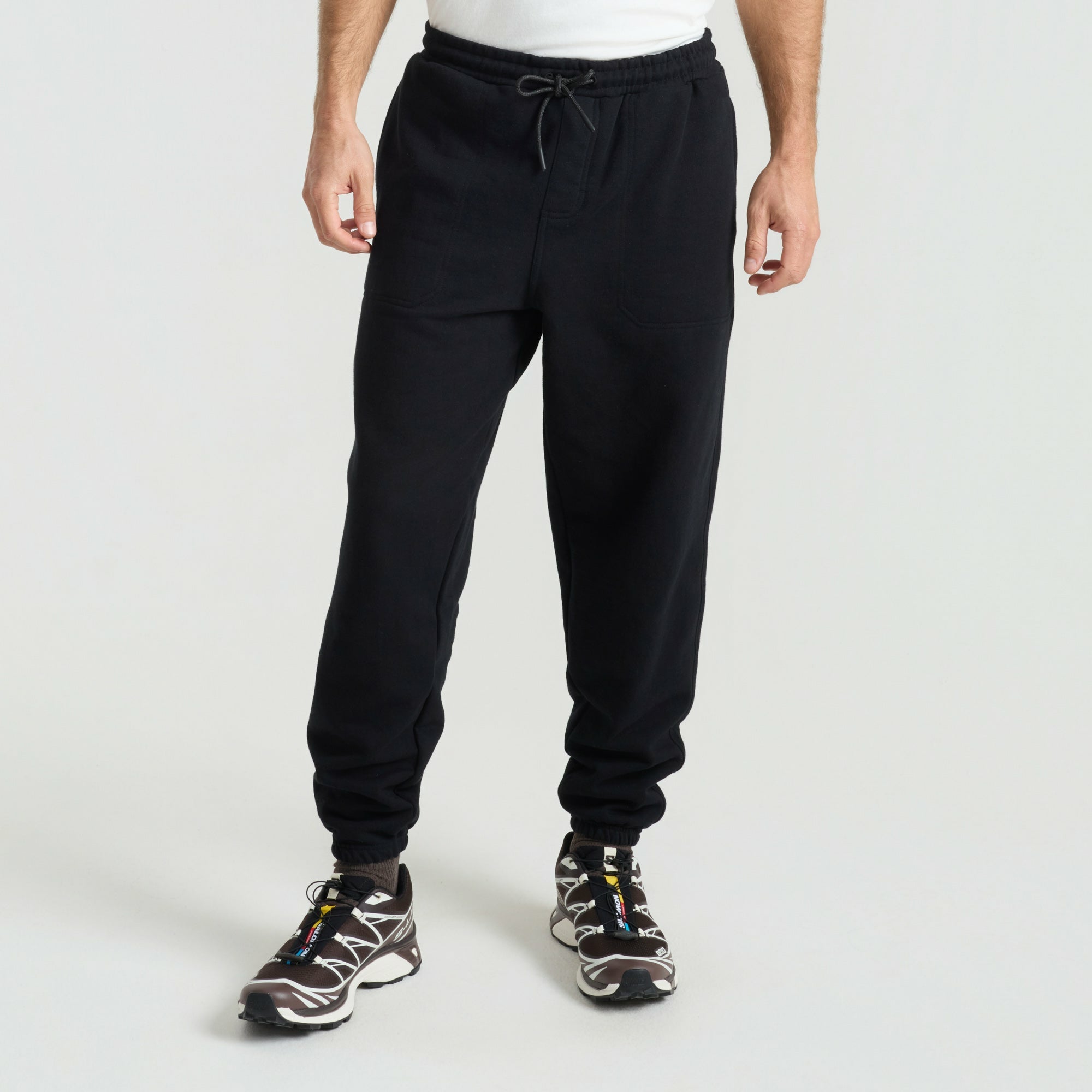 Bolo Fleece Pants in Black
