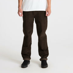 Hwy 128 Cord Denim in Dark Brown