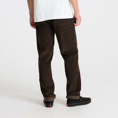 Hwy 128 Cord Denim in Dark Brown