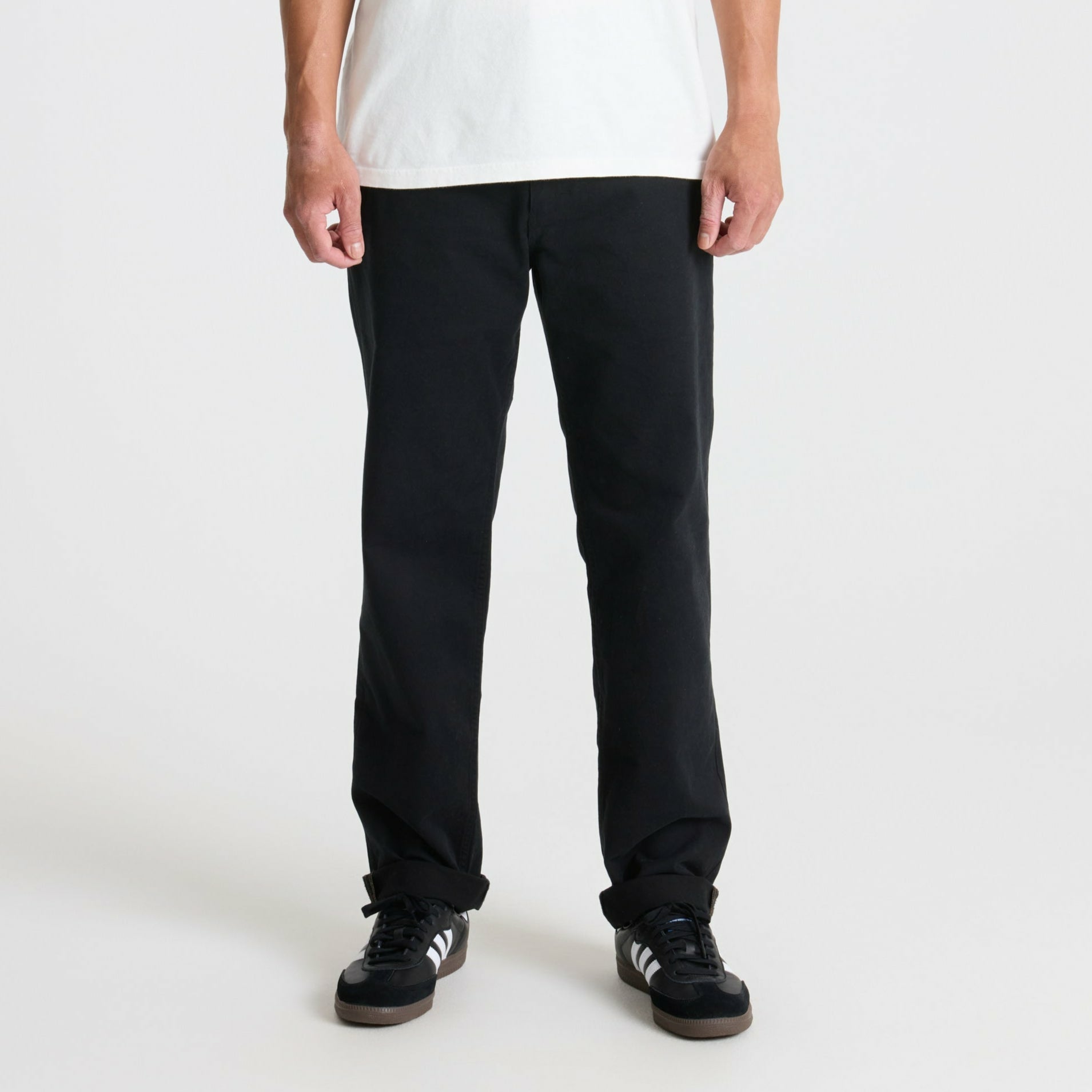 Crossroads Chino Pants in Black