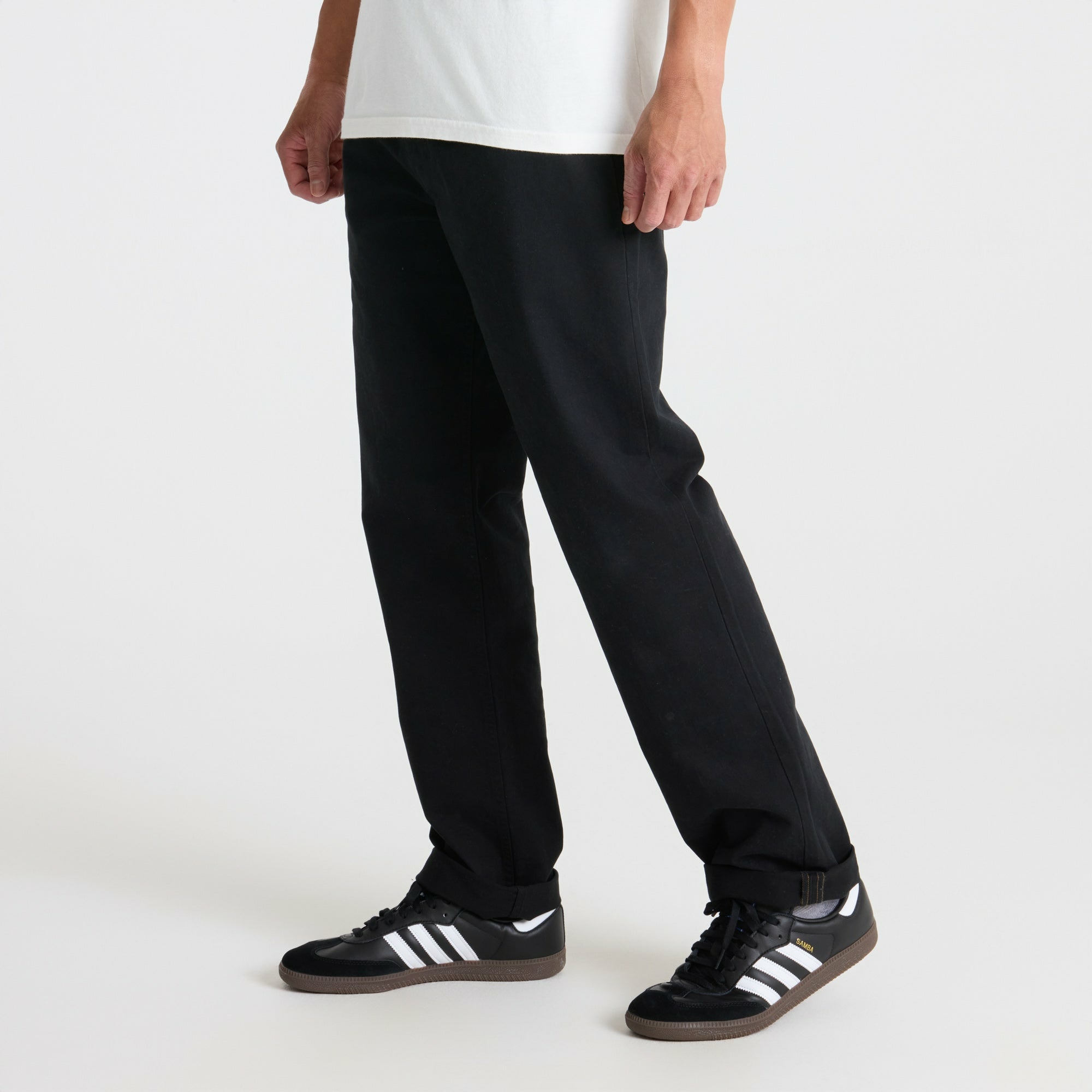 Crossroads Chino Pants in Black