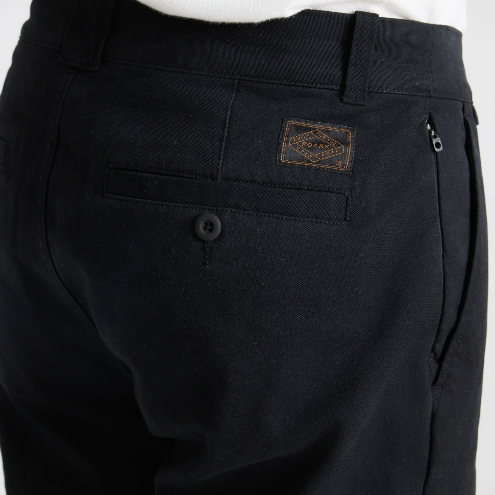 Crossroads Chino Pants in Black