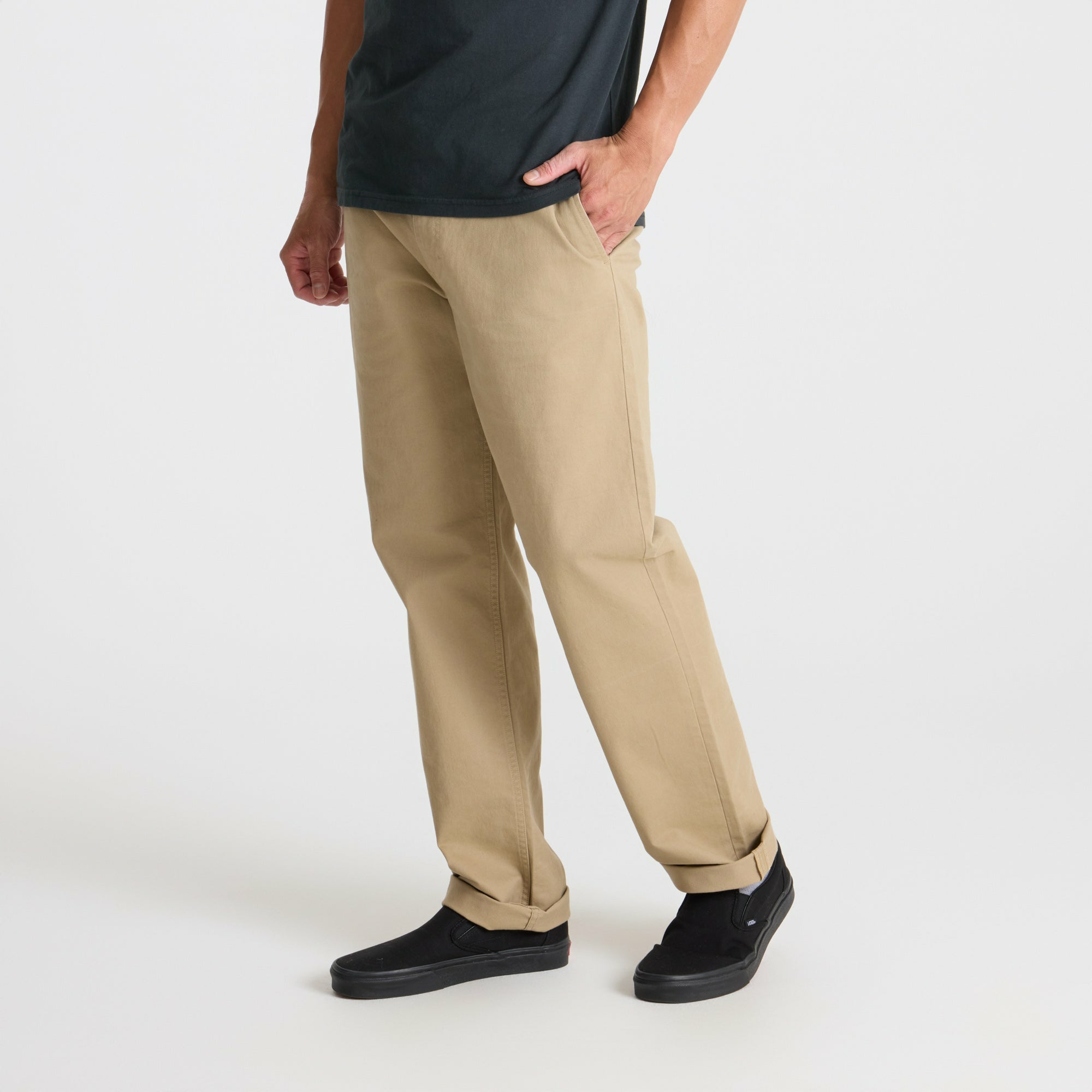 Crossroads Chino Pants in Khaki