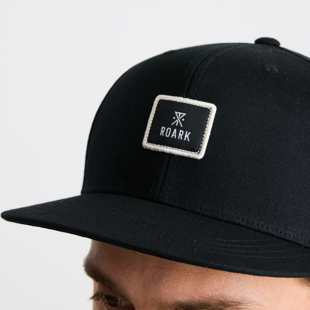 Safecamp Snapback Hat in Black