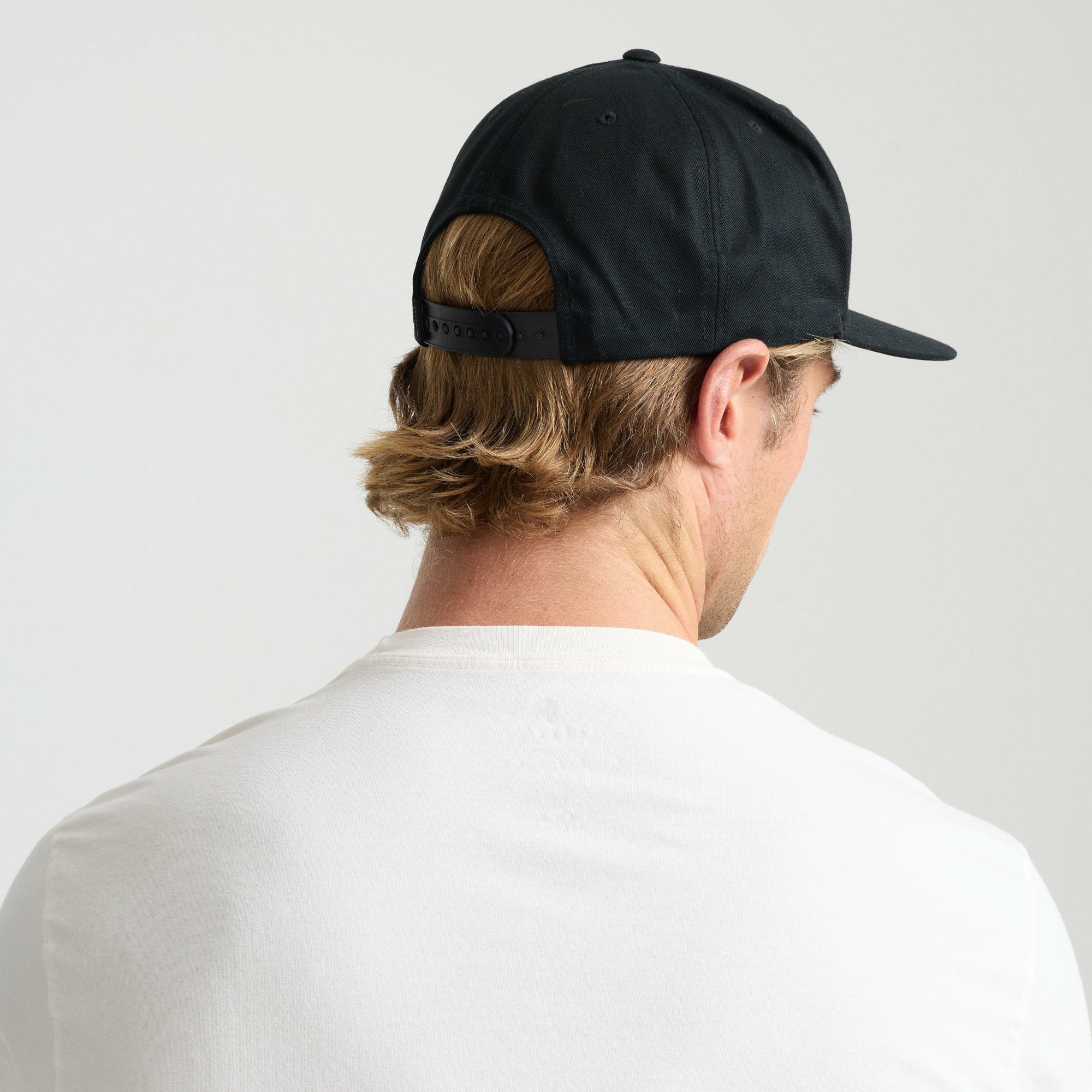 Fear The Sea Snapback Hat in Black