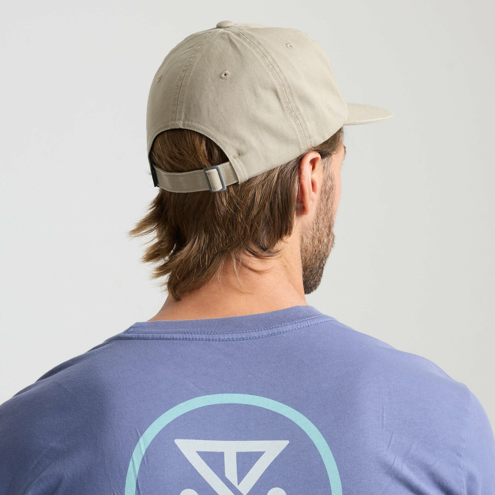 Made To Fade 6 Panel Strapback Hat in Washed Fossil