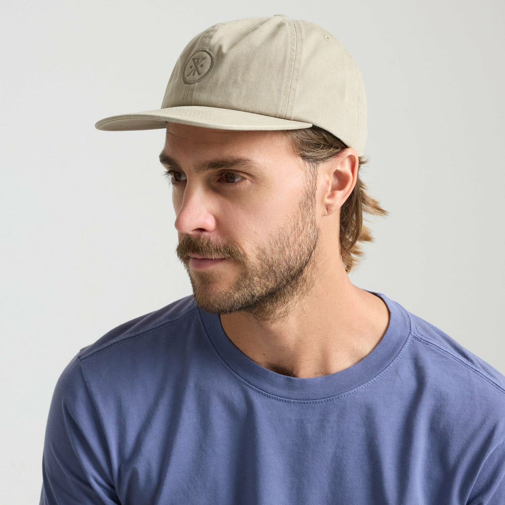 Made To Fade 6 Panel Strapback Hat in Washed Fossil