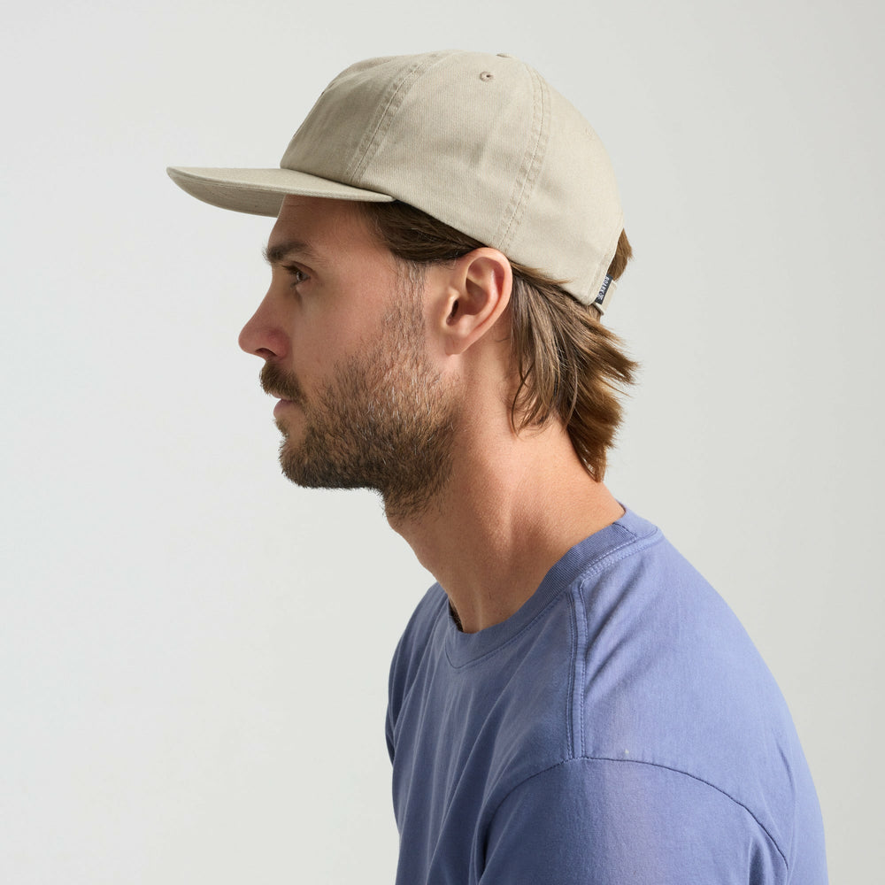 Made To Fade 6 Panel Strapback Hat in Washed Fossil