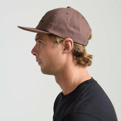 Venture Expeditions Snapback Hat in Cocoa Bean