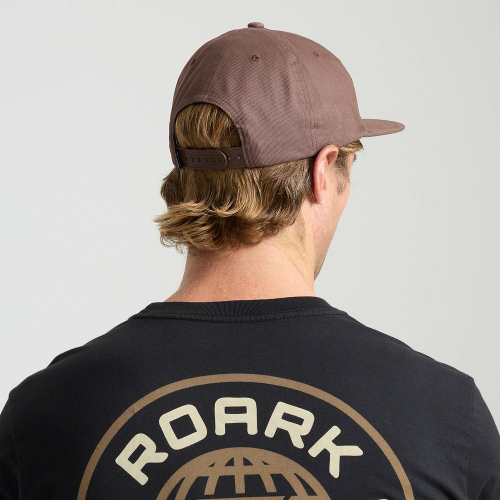 Venture Expeditions Snapback Hat in Cocoa Bean