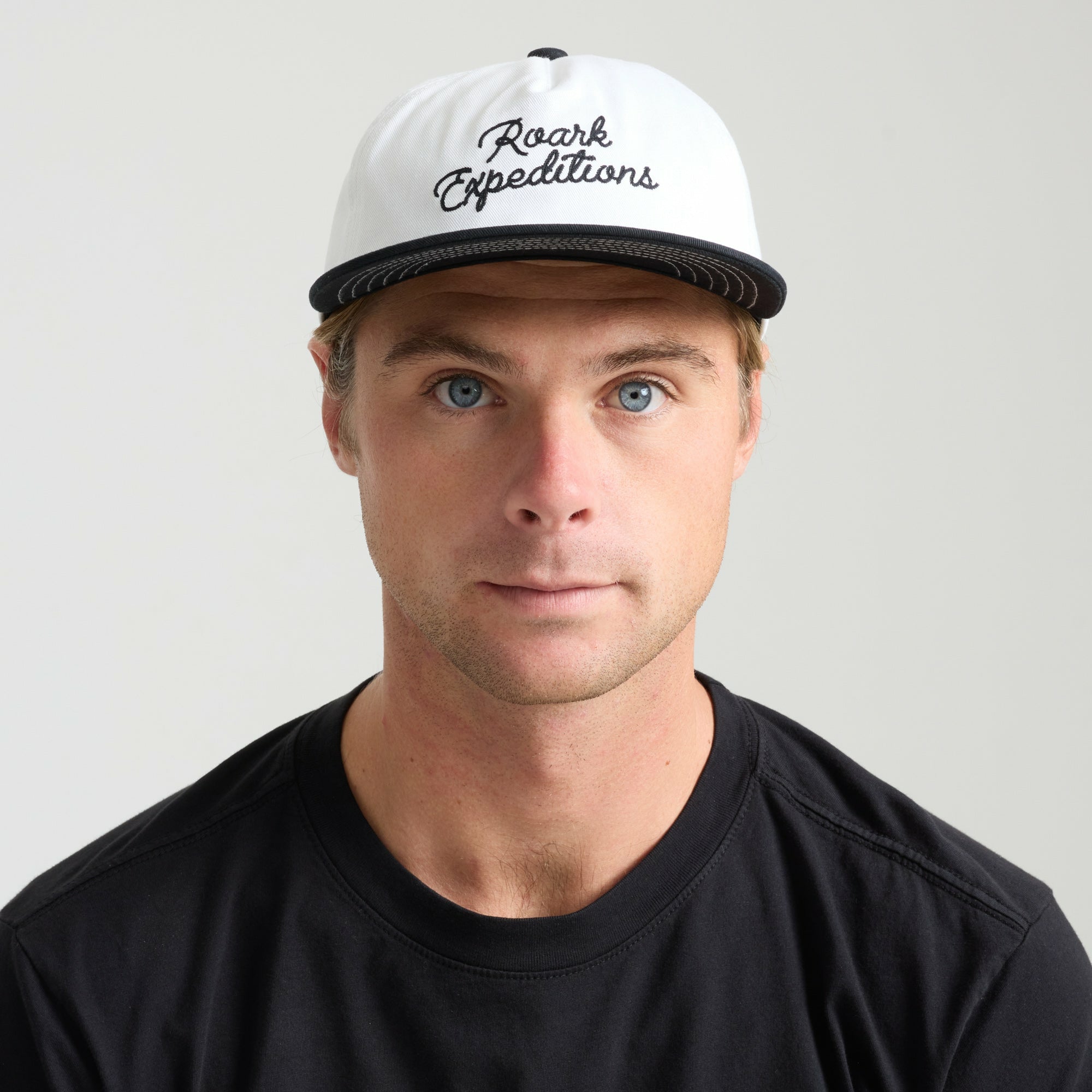 Venture Expeditions Snapback Hat in White
