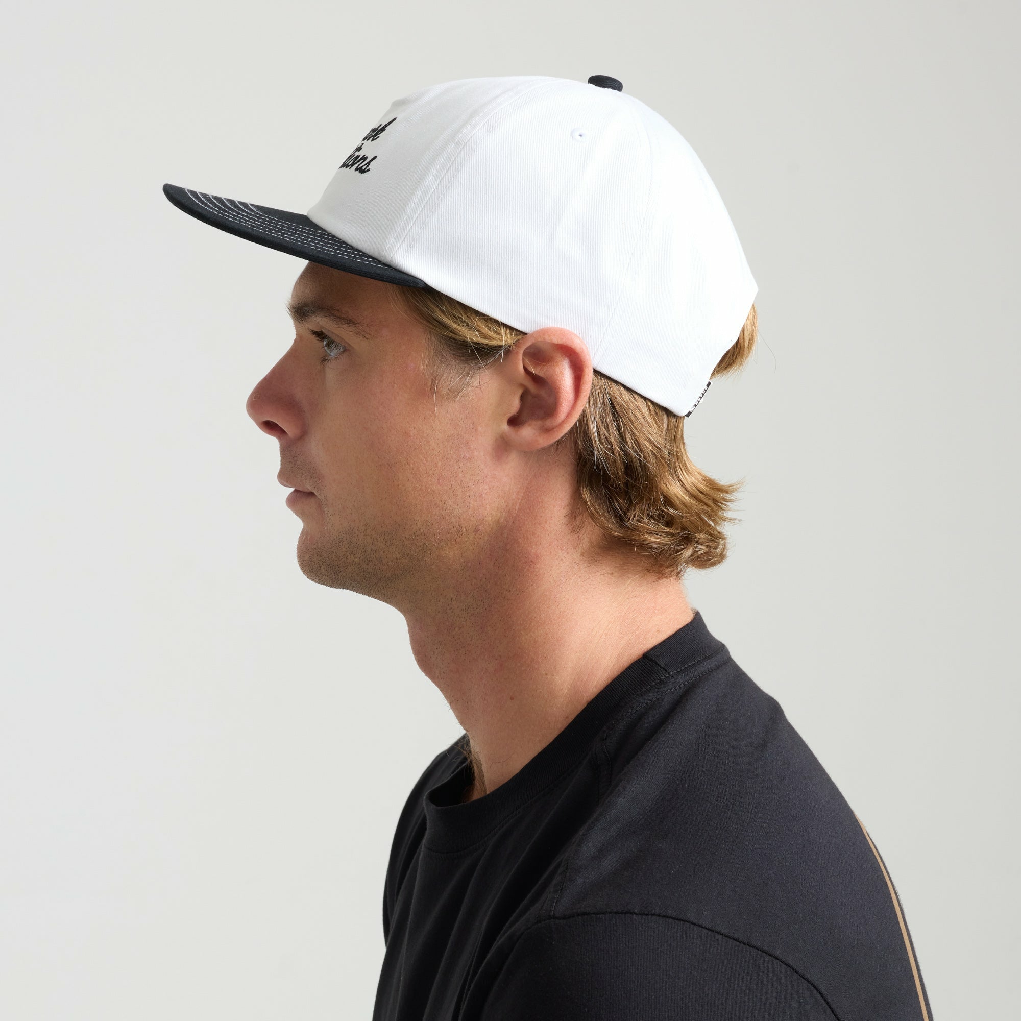 Venture Expeditions Snapback Hat in White