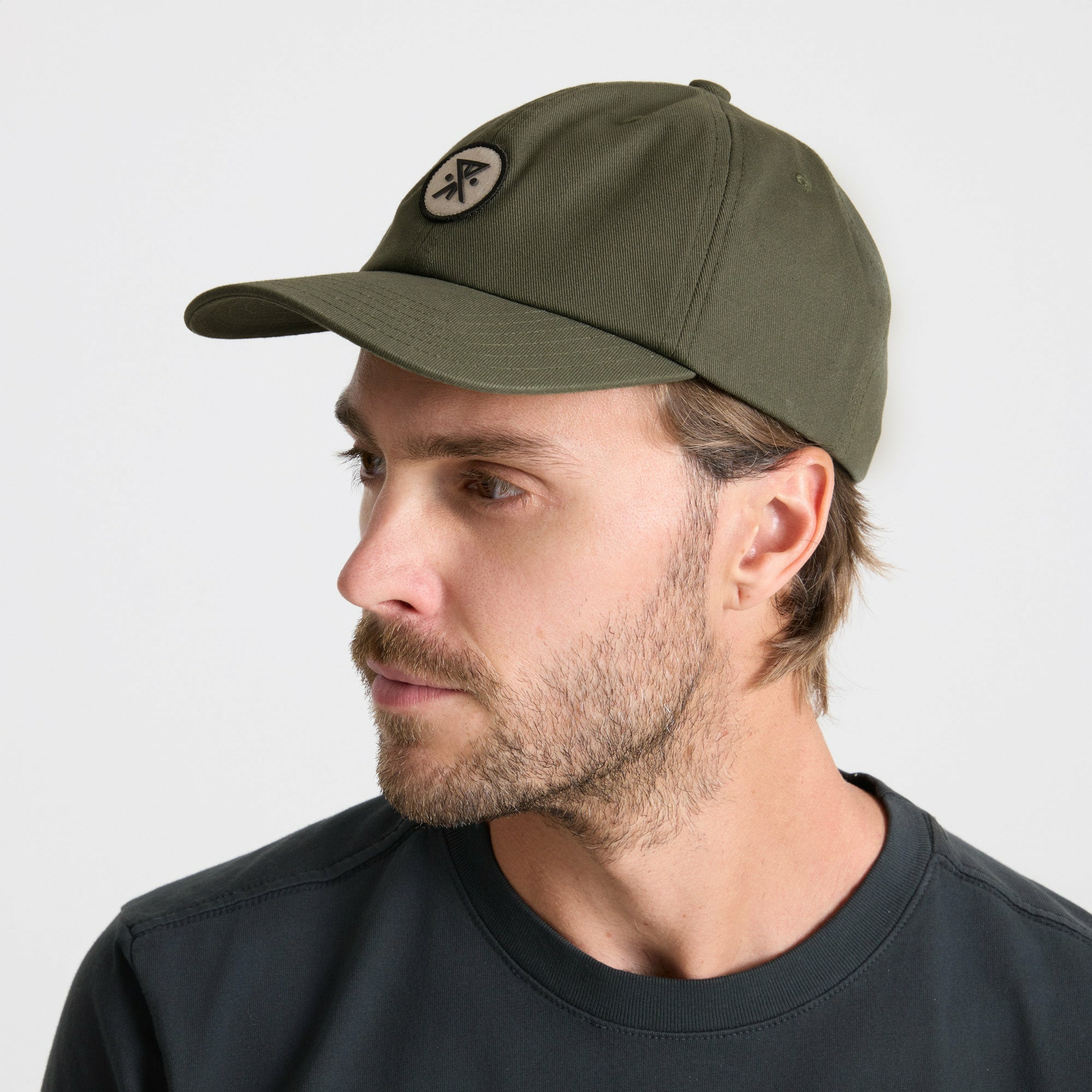 Nomad Strapback Hat in Military