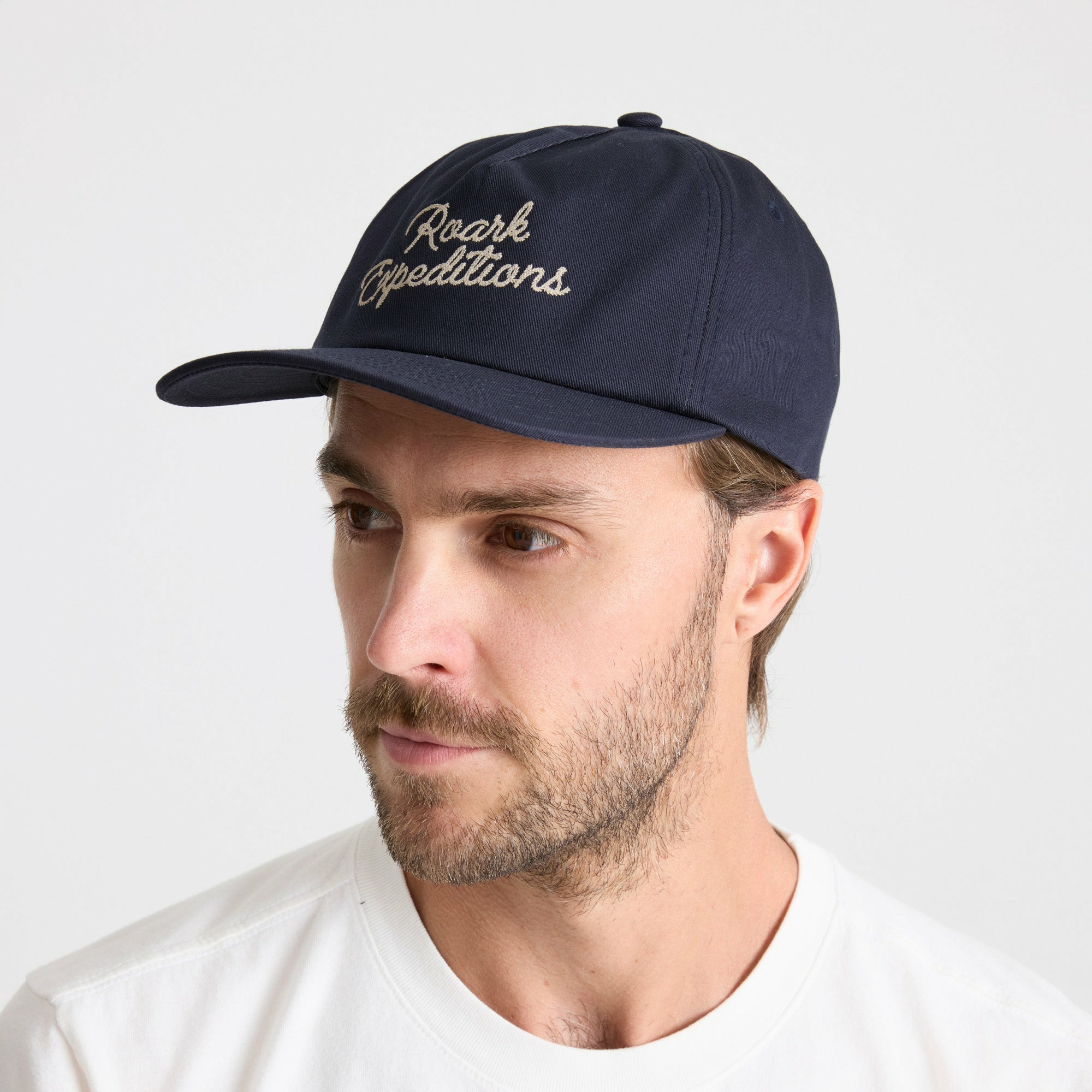 Venture Snapback Hat in Navy