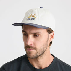 Venture Snapback Hat in Off White