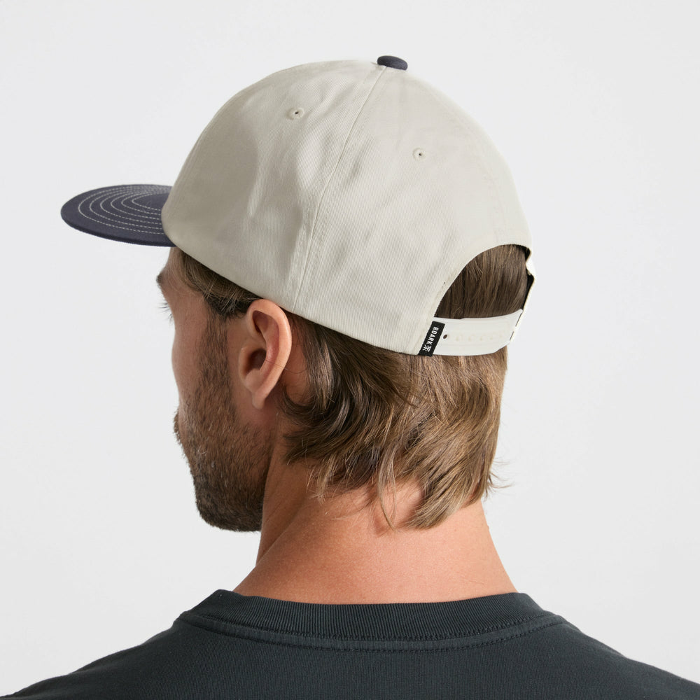 Venture Snapback Hat in Off White