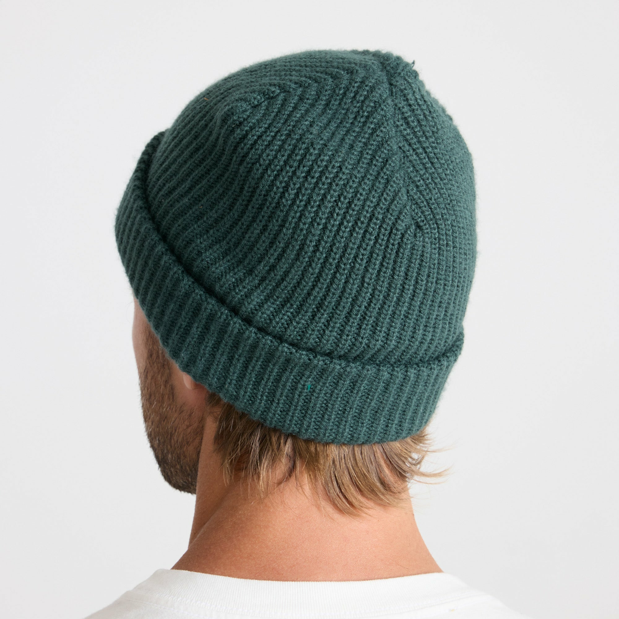 Fisherman Beanie in Dark Forest