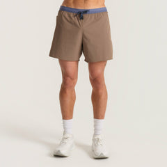 Alta 5" Shorts in Faded Brown
