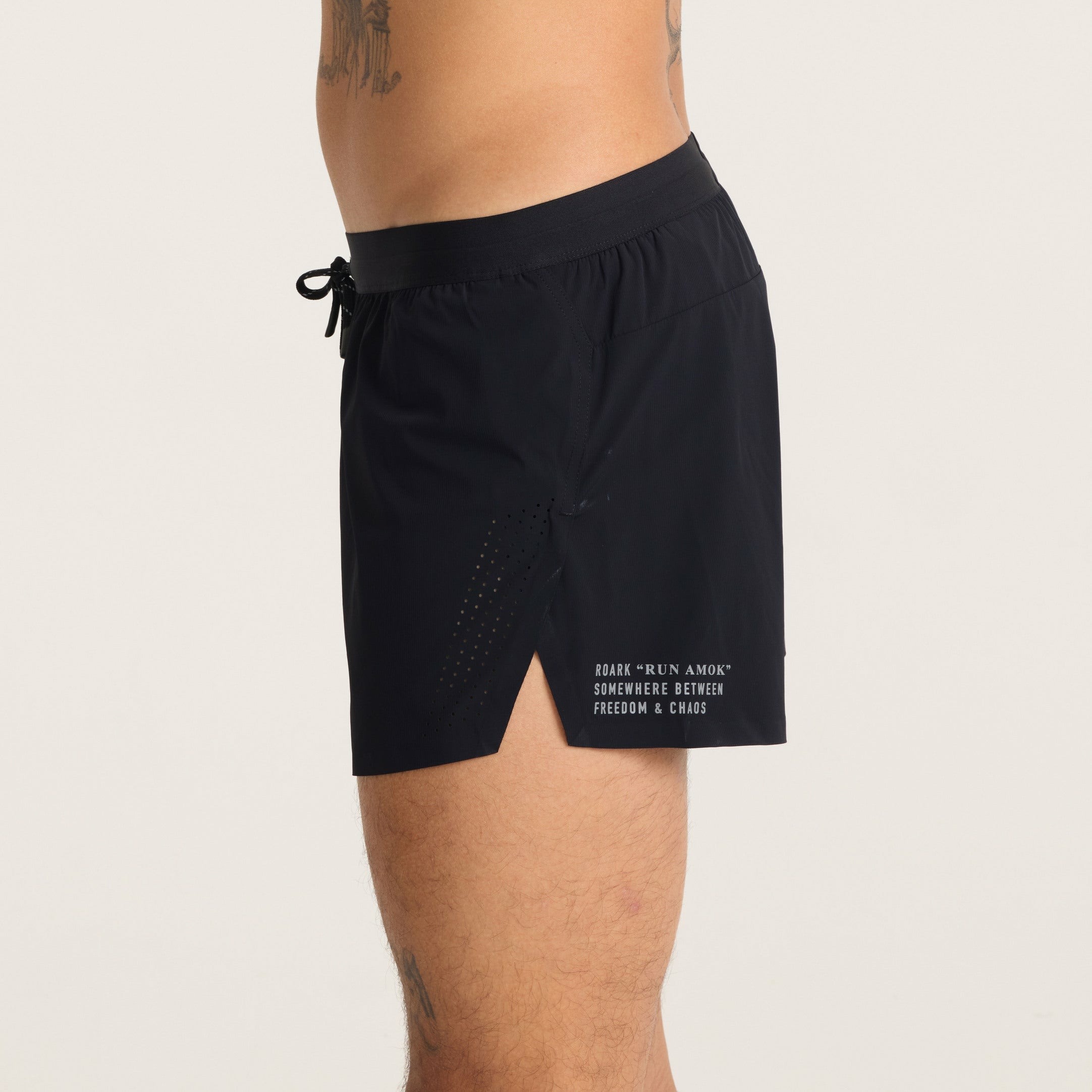 Alta Elite 3.5" Shorts in Black