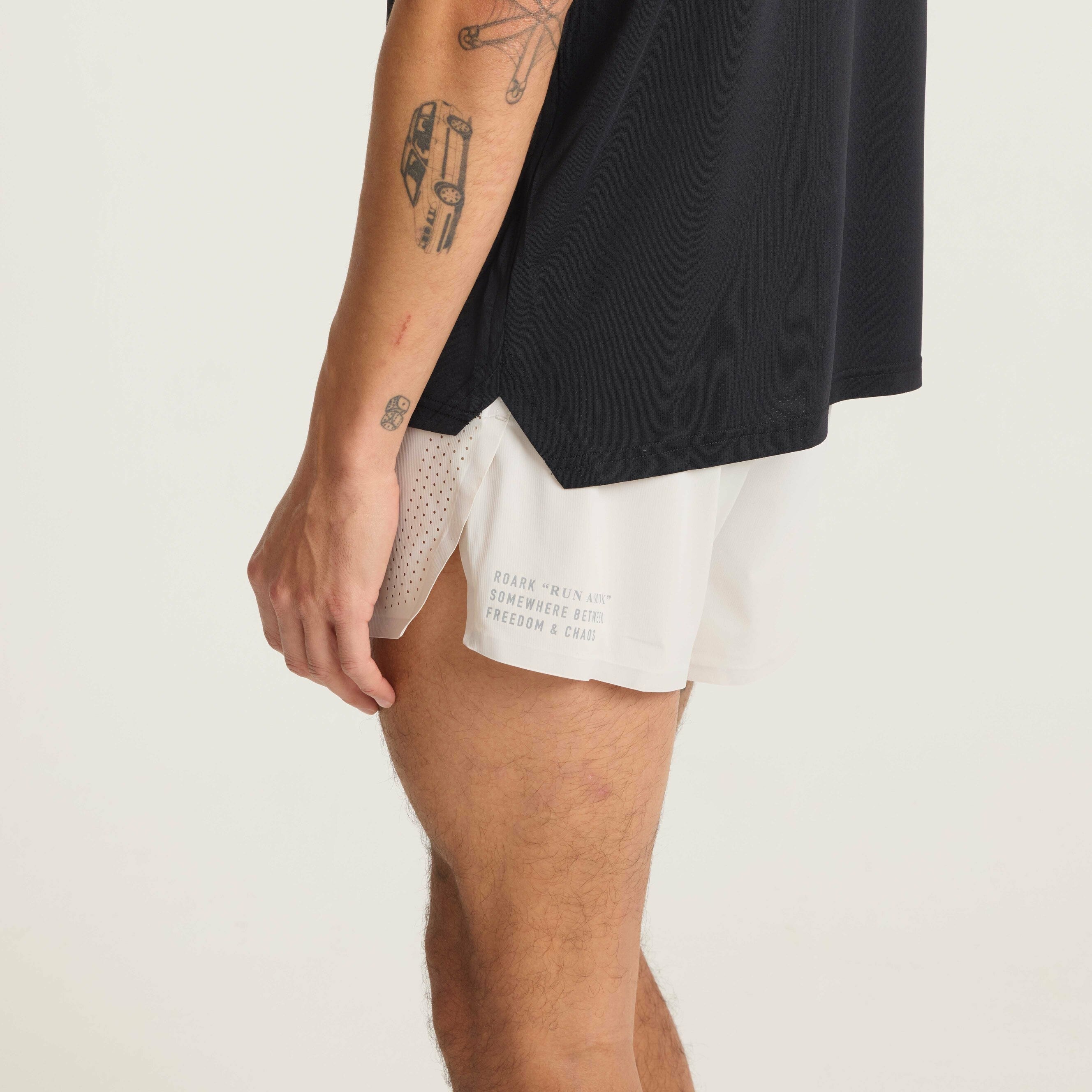 Alta Elite 3.5" Shorts in Moonstone