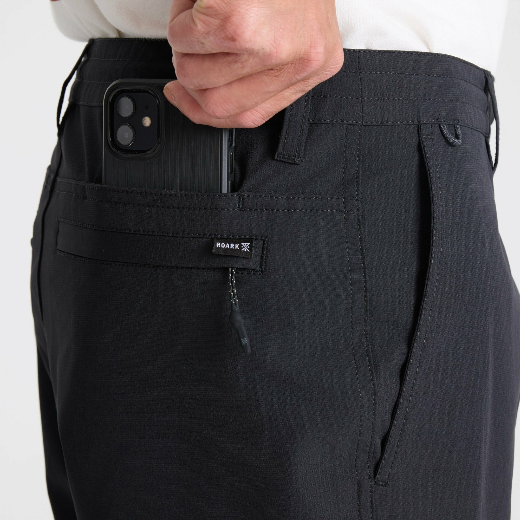 Hytide Hybrid Shorts in Black