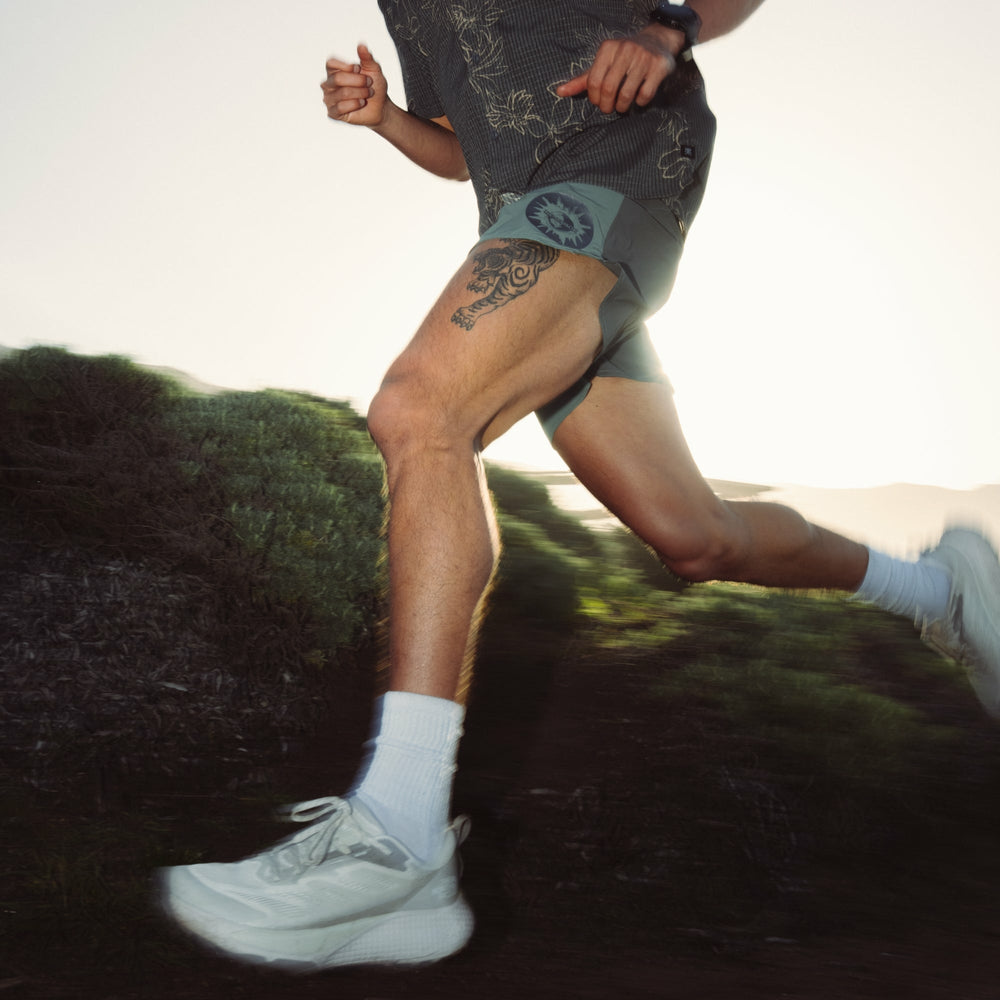 Alta 5" Shorts in Slate Green