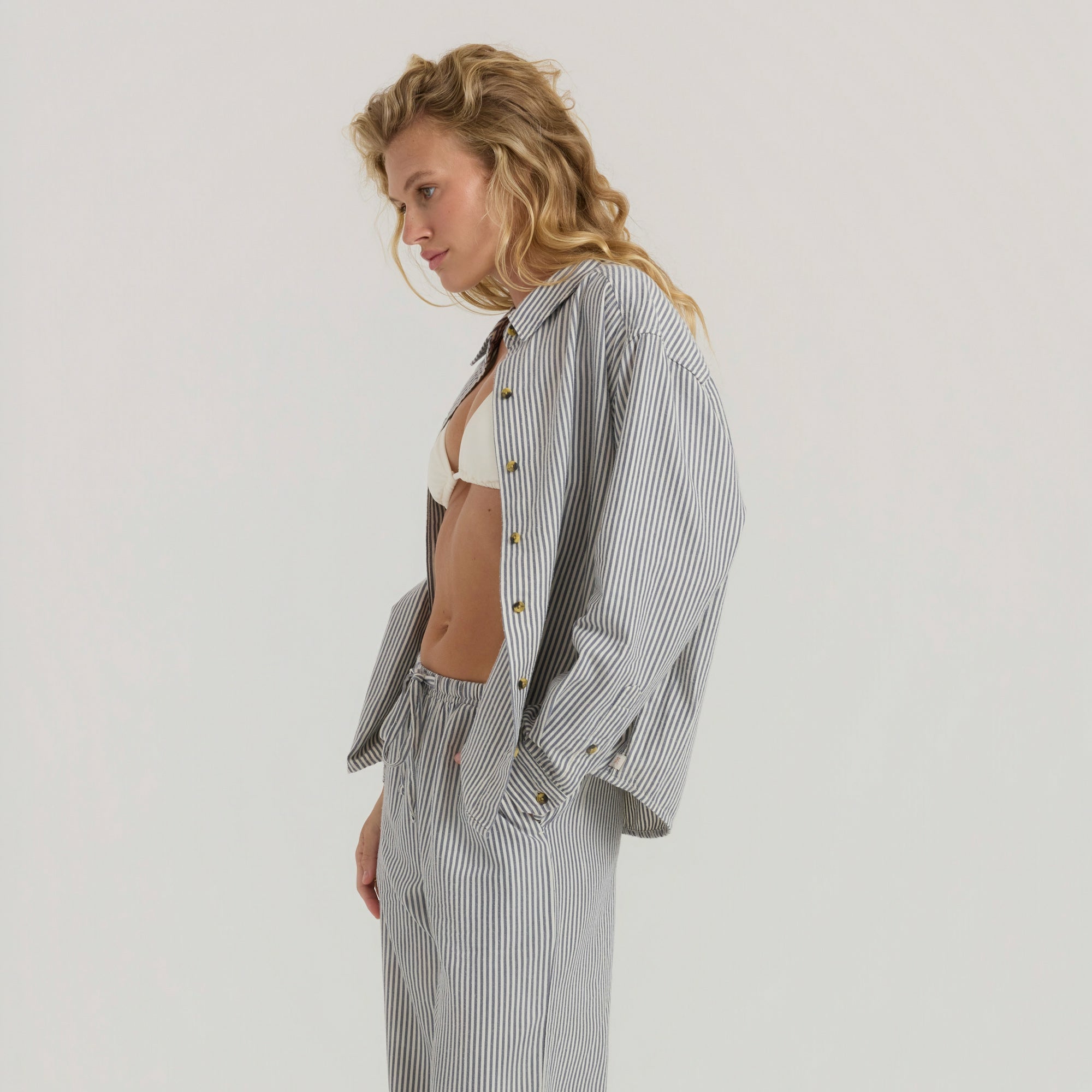 Costa Shirt Button Up Shirt in Neptune