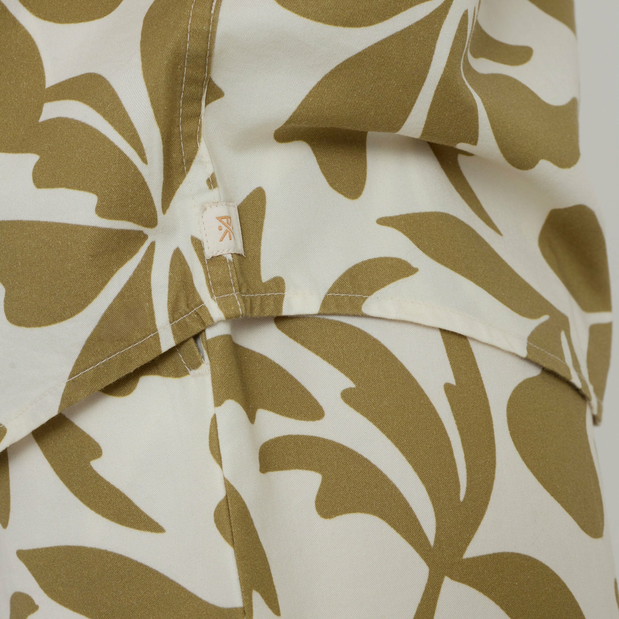 Costa Button Up Shirt in Dusty Olive