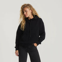 Bolo Fleece Hoodie in Black