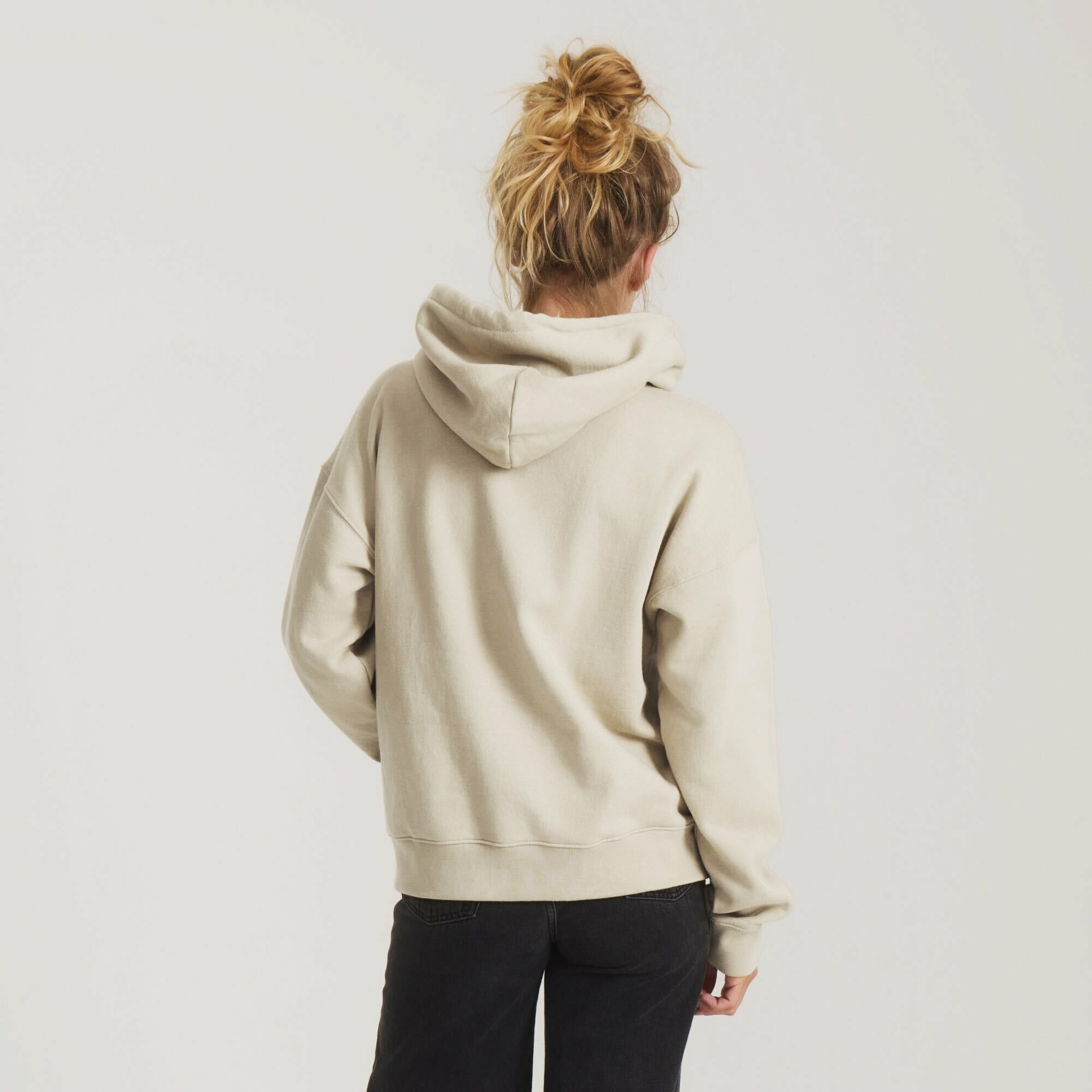 Bolo Fleece Hoodie in Fossil