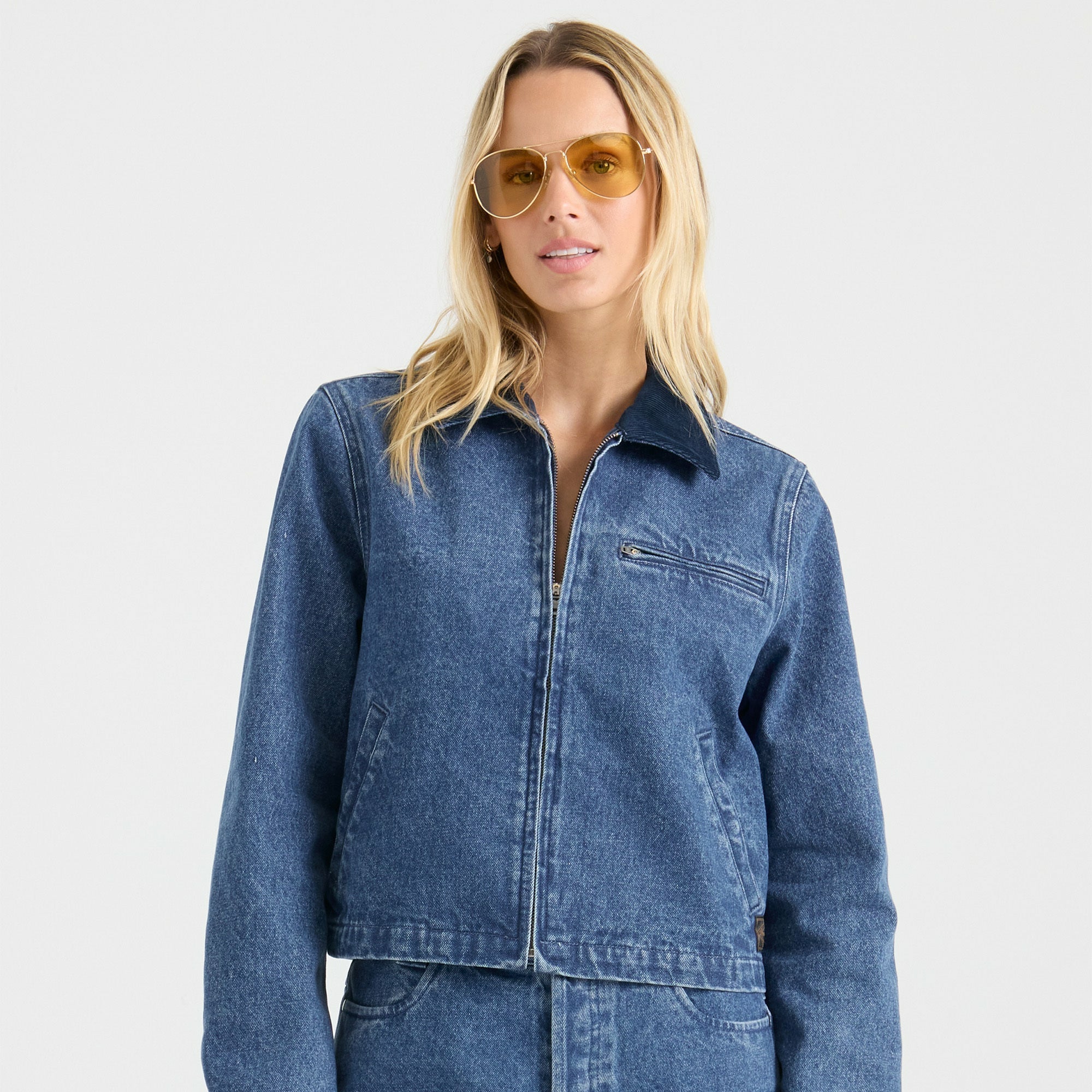 HWY 1 Jacket in Vintage Blue