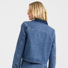 HWY 1 Jacket in Vintage Blue