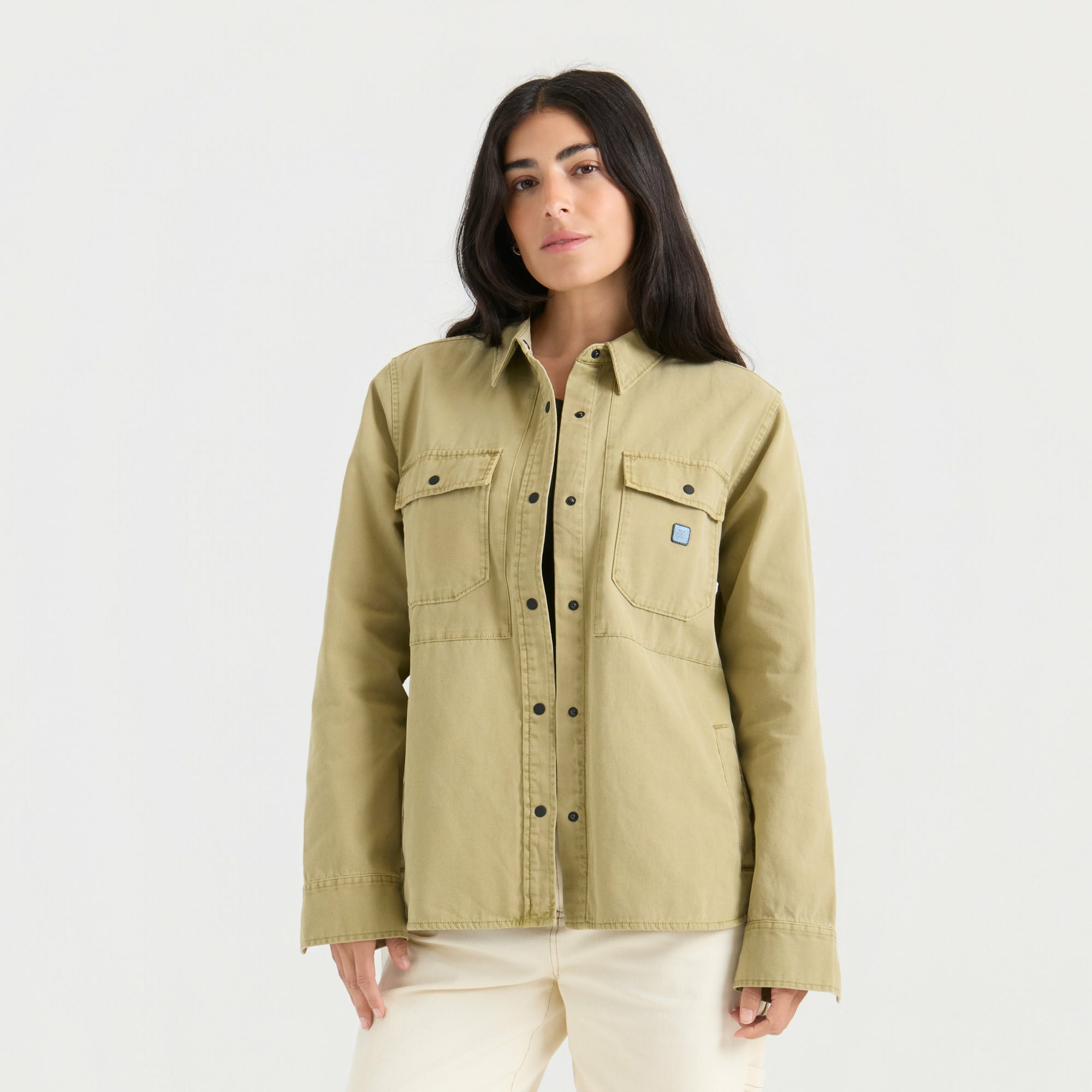 Hebrides Unlined Jacket in Dusty Olive