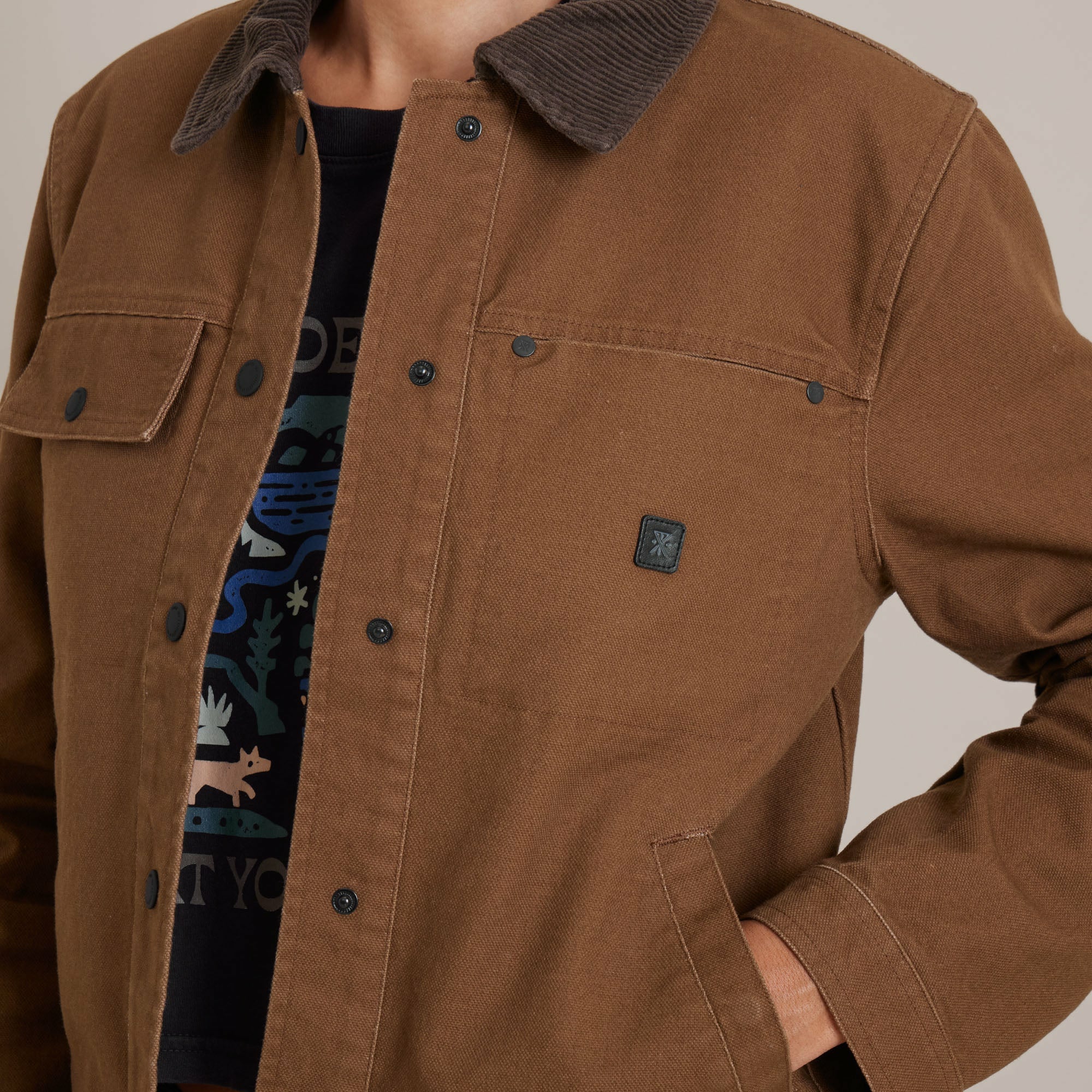 Open Roads Canvas Jacket in Otter
