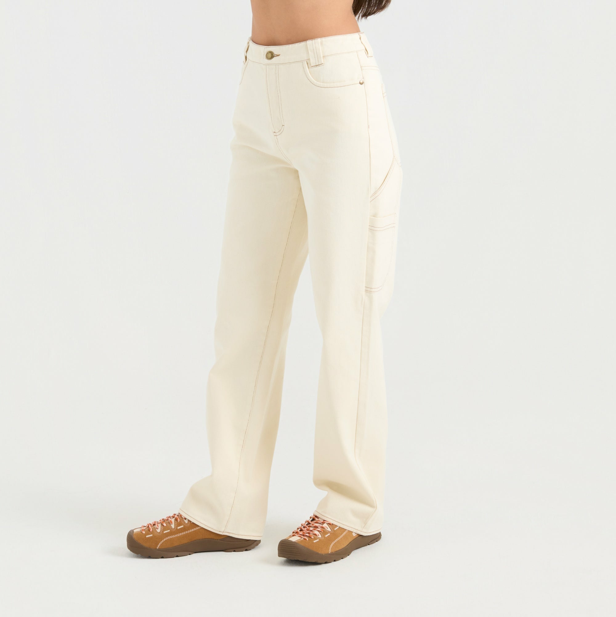 HWY 1 Denim Pant in Bone