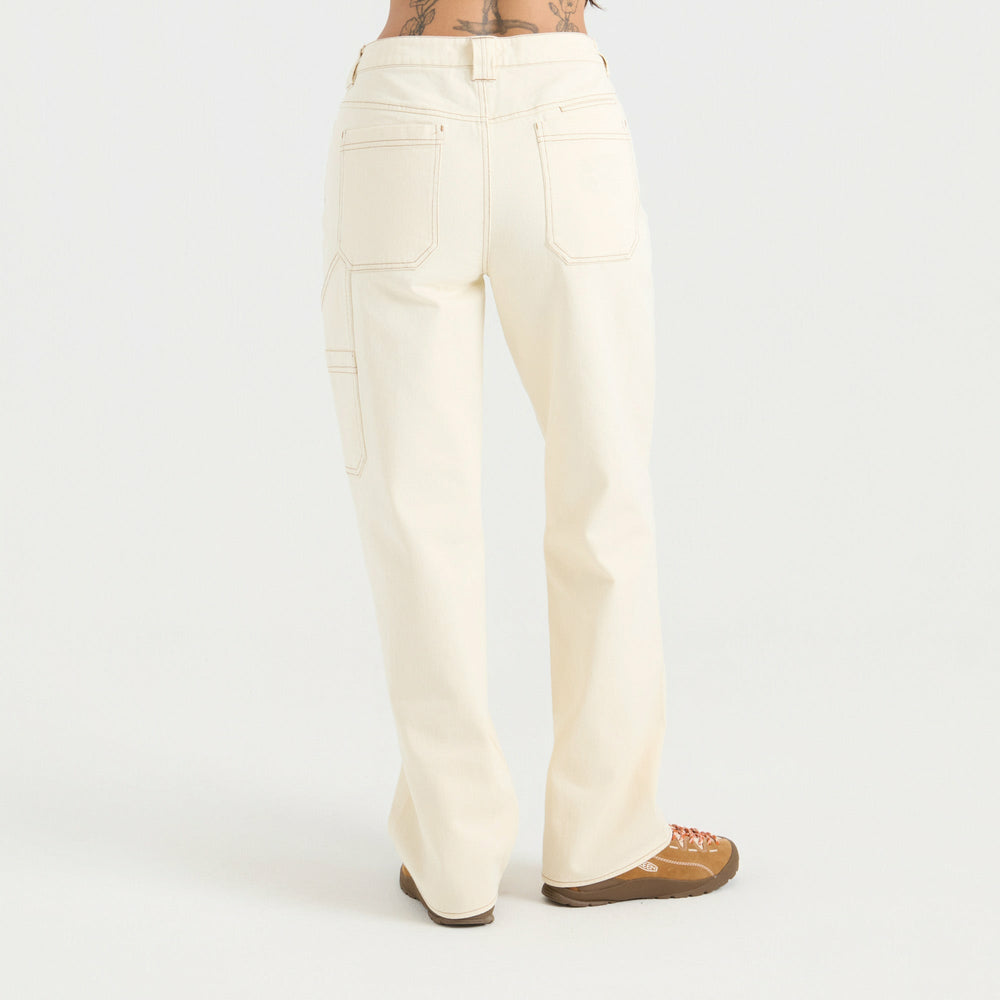 HWY 1 Denim Pant in Bone