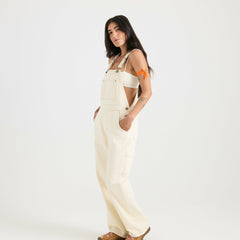 HWY 1 Overall Jumpsuit in Bone