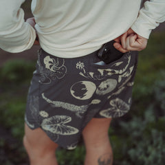 Alta 5" Shorts in Charcoal