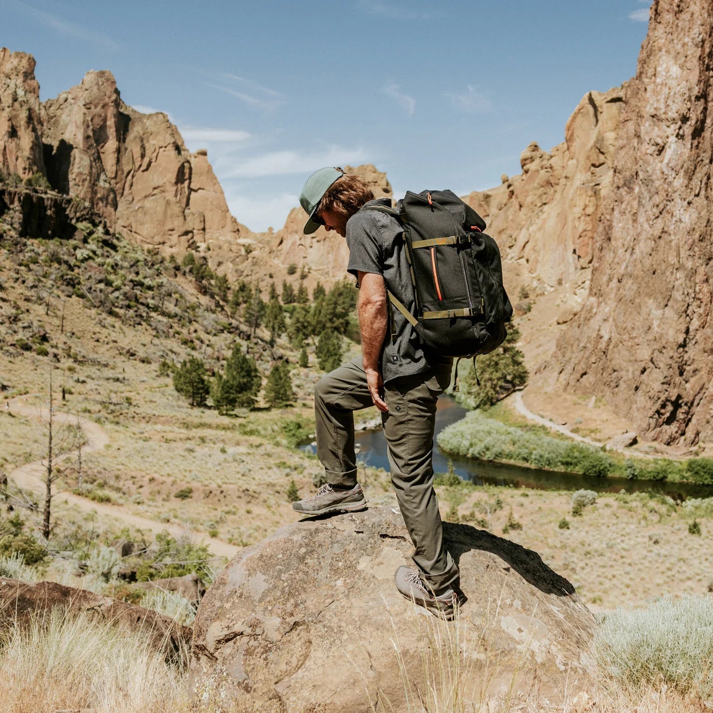 5 Day Mule 55L Bag - Black
